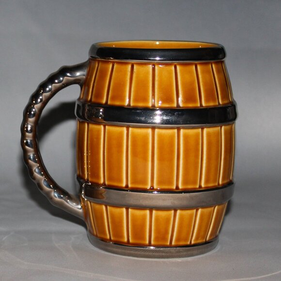 Wade Barrel Cask Stein | Vintage Beer Mug Stein - Picture 2 of 5